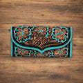 Flower Crest Ridge Wallet