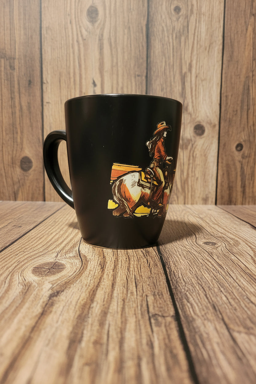 Vintage Cowgirl Mug