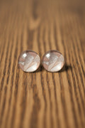 Pink Geo Studs