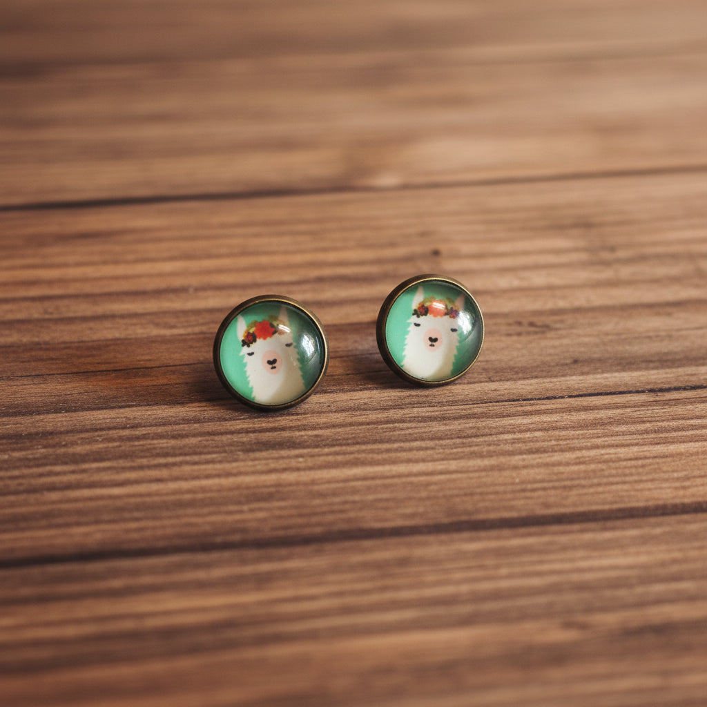 Drama Llama Studs