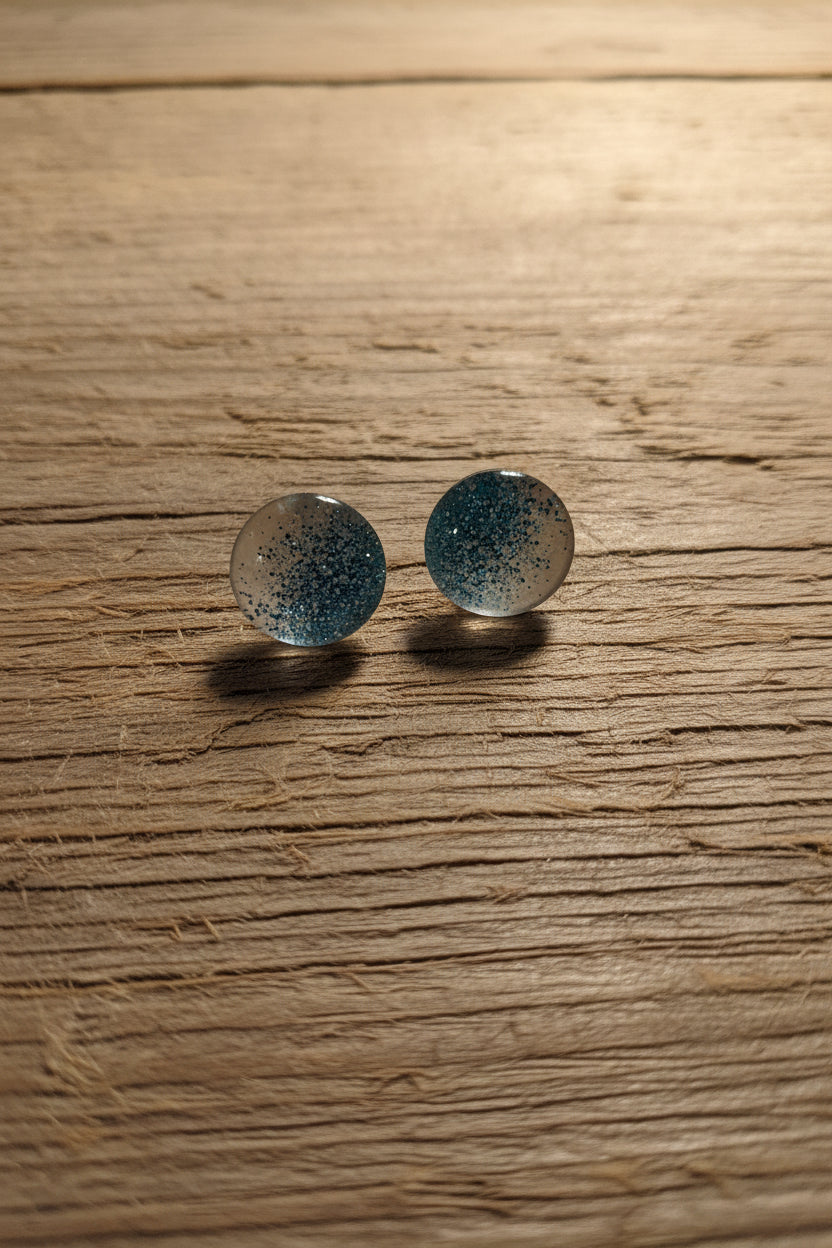 Blue Sky Sparkle Studs