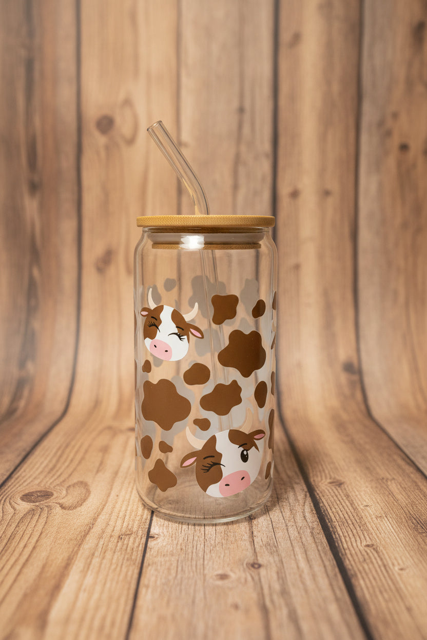 Cheeky Moo Libbey Glass