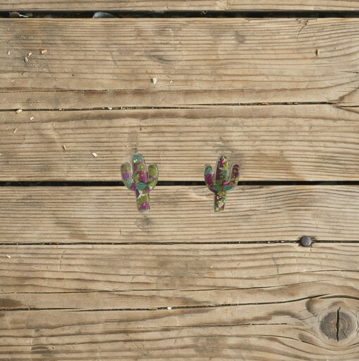 Cosmic Cactus Studs